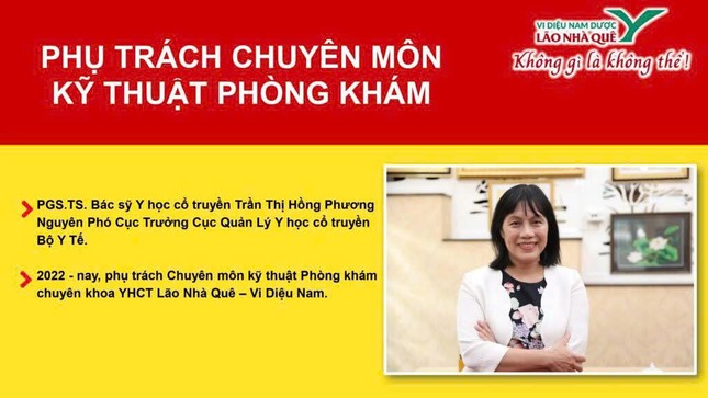 Phòng khám Lão Nhà Quê – Vi Diệu Nam Dược: Đưa YHCT đến gần hơn với cộng đồng ảnh 2