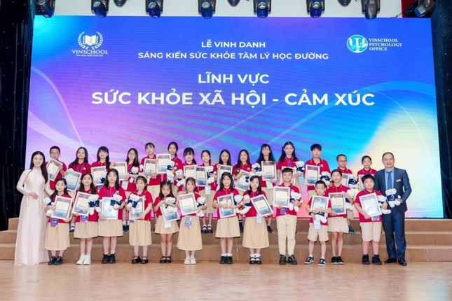 5.500 sáng kiến vì sức khỏe tâm lý: Khi học sinh Vinschool làm chủ hành trình hạnh phúc học đường ảnh 1