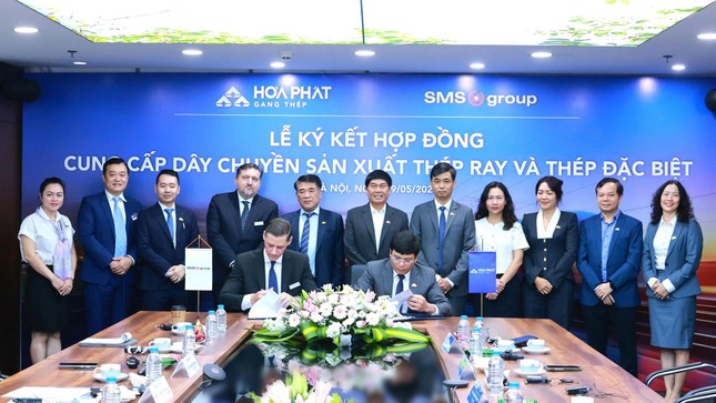 Hòa Phát trở thành doanh nghiệp duy nhất ở Đông Nam Á sản xuất ray tàu cao tốc ảnh 2