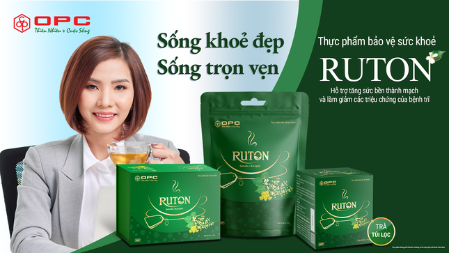TPBVSK Trà túi lọc Ruton OPC - Sống khỏe đẹp, sống trọn vẹn ảnh 2