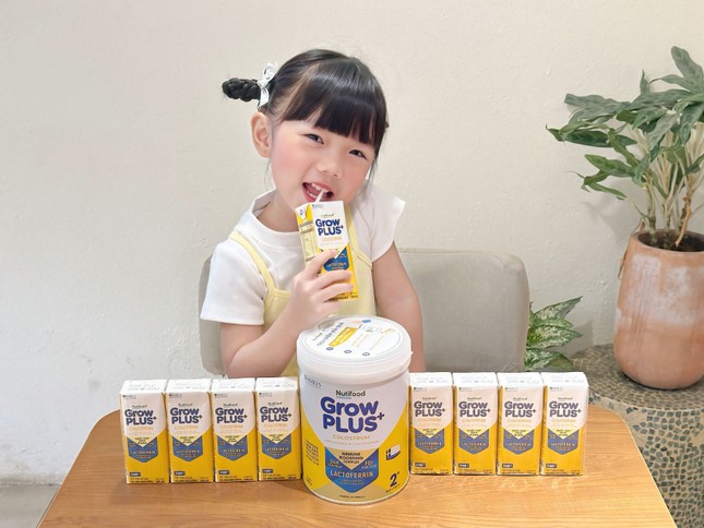 Nutifood GrowPLUS+ Colostrum Lactoferrin – Bí quyết giúp trẻ &apos;xây lá chắn kim cương&apos; nâng cao đề kháng ảnh 1