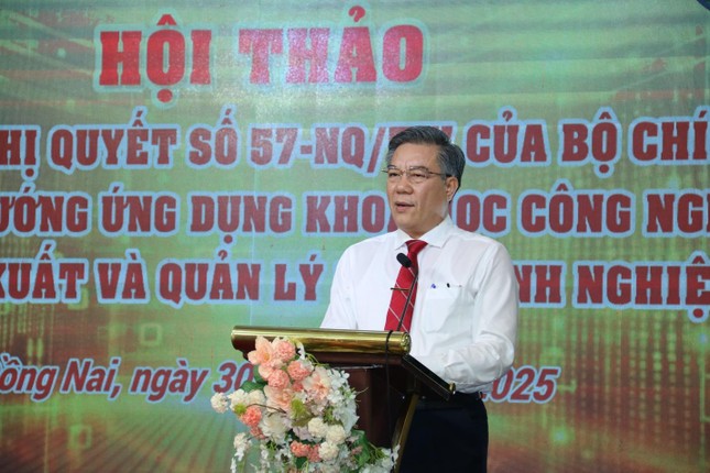 Đồng Nai đẩy mạnh ứng dụng khoa học công nghệ vào sản xuất và quản lý trong doanh nghiệp ảnh 1