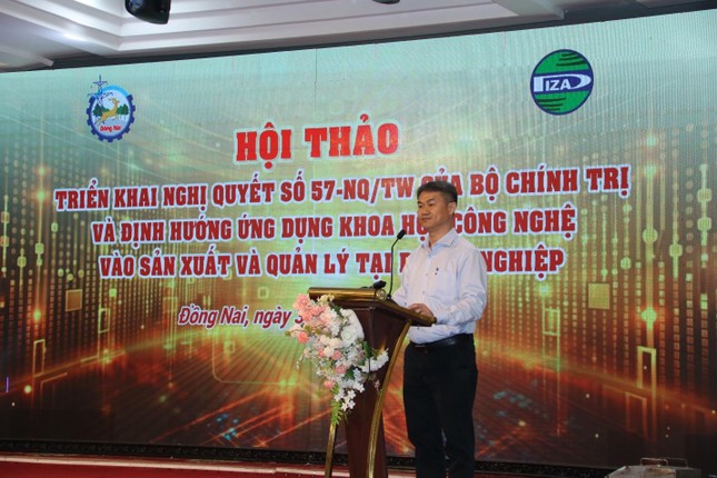 Đồng Nai đẩy mạnh ứng dụng khoa học công nghệ vào sản xuất và quản lý trong doanh nghiệp ảnh 2