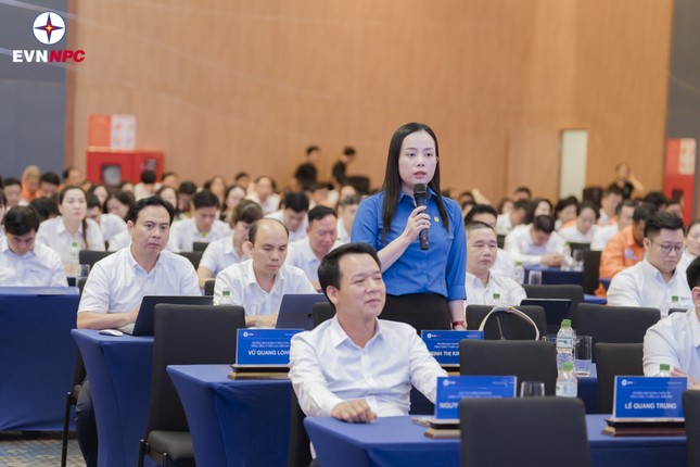 EVNNPC tổ chức hội nghị đối thoại với người lao động năm 2025 ảnh 3