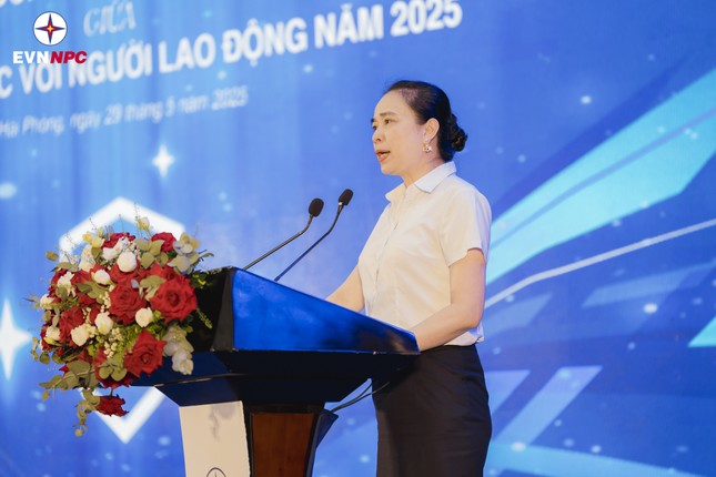 EVNNPC tổ chức hội nghị đối thoại với người lao động năm 2025 ảnh 4