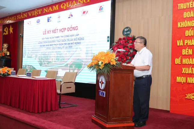 Ký kết hợp đồng gói thầu chính thi công Dự án Nhà máy thủy điện Trị An mở rộng ảnh 2