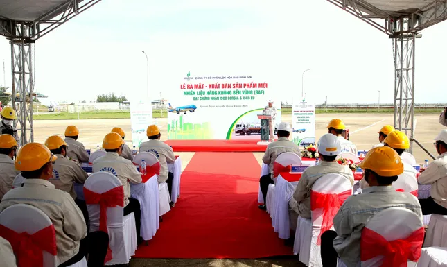 BSR xuất bán lô sản phẩm mới nhiên liệu hàng không bền vững (SAF) ảnh 1