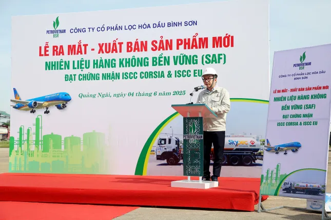 BSR xuất bán lô sản phẩm mới nhiên liệu hàng không bền vững (SAF) ảnh 2