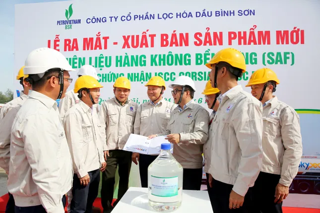 BSR xuất bán lô sản phẩm mới nhiên liệu hàng không bền vững (SAF) ảnh 4