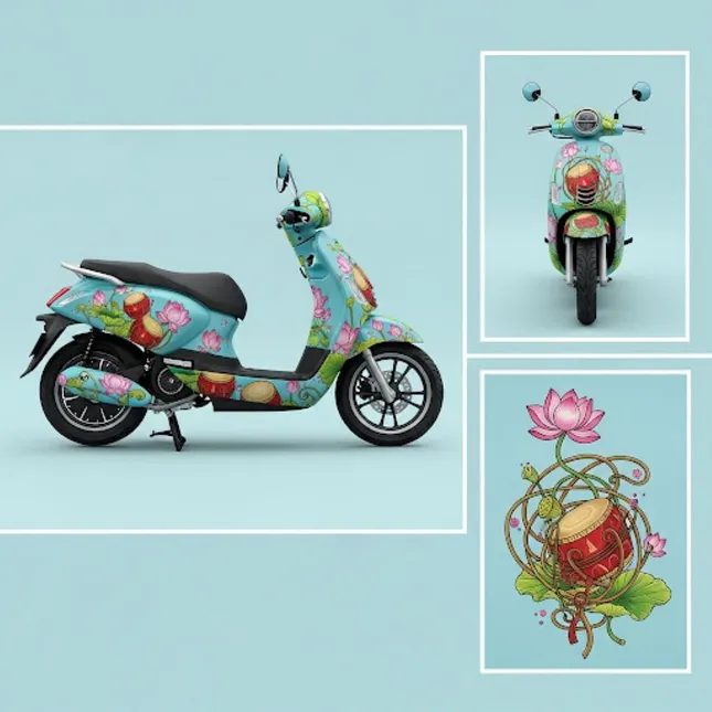 Nhận cả trăm bài dự thi, cuộc thi sáng tạo xe máy điện &apos;Bản sắc Việt&apos; bước vào chặng nước rút ảnh 1
