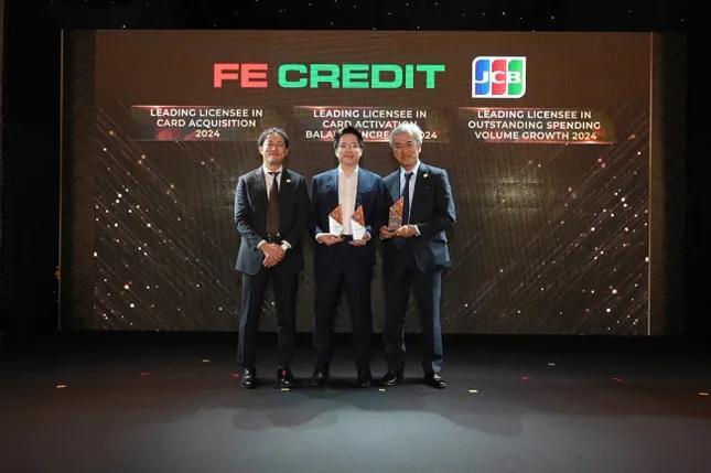 FE CREDIT lập cú hat-trick tại giải thưởng thẻ JCB ảnh 2