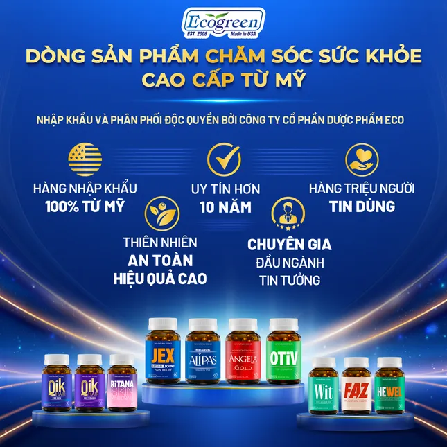 Giữa 'bão' thật giả, hàng chăm sóc sức khỏe ECOGREEN 'chuẩn Mỹ' chinh phục hàng triệu khách hàng ảnh 1