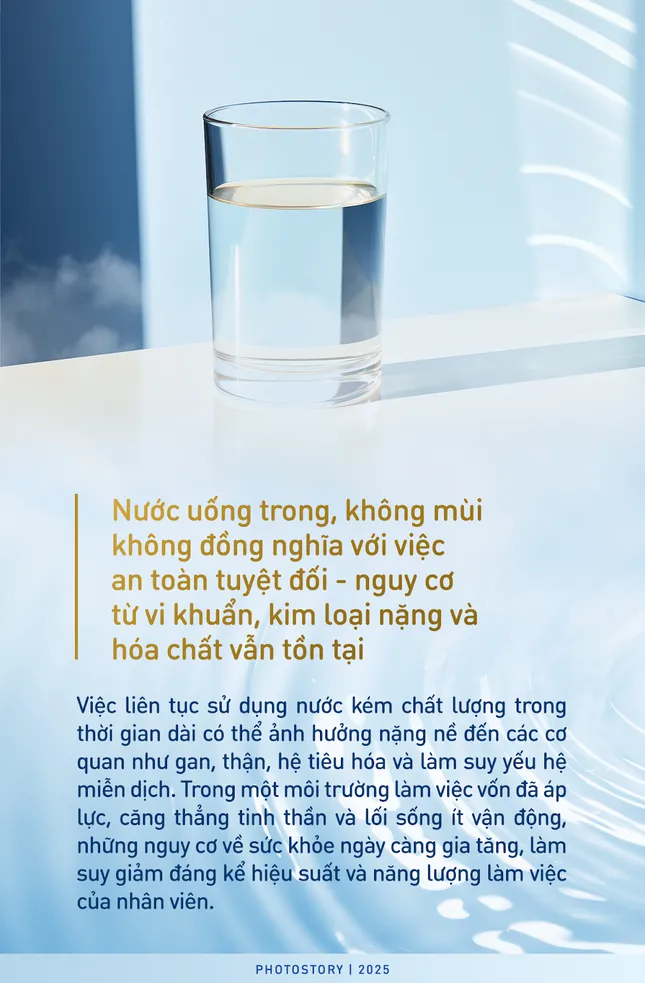 Đầu tư cho sức khỏe bền vững của doanh nghiệp: Từ những ly nước tinh khiết mỗi ngày ảnh 3