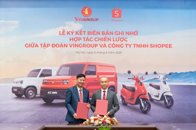 Vingroup và Shopee hợp tác chiến lược phát triển hạ tầng thương mại điện tử gắn với phát triển bền vững ảnh 2