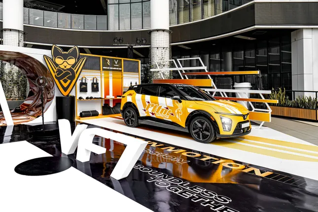 Dấu ấn &apos;đường phố&apos; của VinFast VF 7 tại sự kiện &apos;Art in Motion&apos; ảnh 1