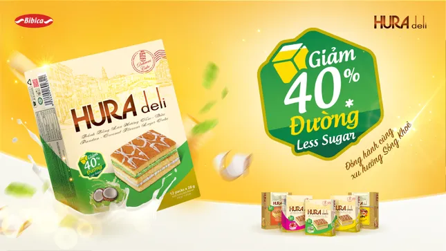 HURA Deli &apos;Giảm 40% đường&apos; – Đồng hành cùng xu hướng sống khỏe ảnh 2