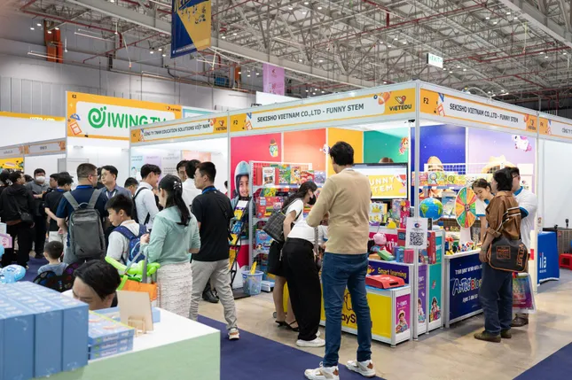 Đa dạng trải nghiệm công nghệ giáo dục tại VIETEDU FAIR 2025 ảnh 1