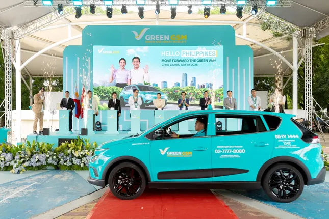 GSM chính thức ra mắt Green GSM - Thương hiệu taxi điện đầu tiên tại Philippines ảnh 1