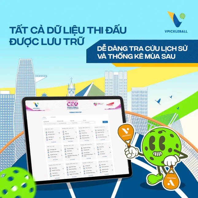 VPickleball – Hệ thống công nghệ tiên phong định hình chuẩn mực mới cho tổ chức Pickleball tại Việt Nam ảnh 3
