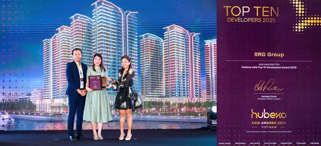 Tập đoàn BRG - 'Top 10 Nhà Phát Triển Bất động sản Hàng Đầu 2025' ảnh 1
