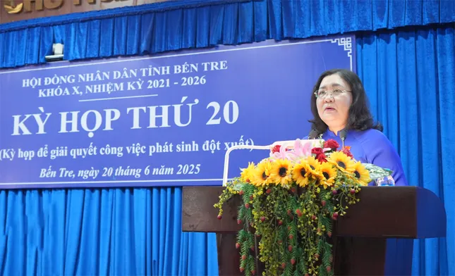 Hội đồng nhân dân tỉnh Bến Tre thông qua nhiều Nghị quyết quan trọng ảnh 1