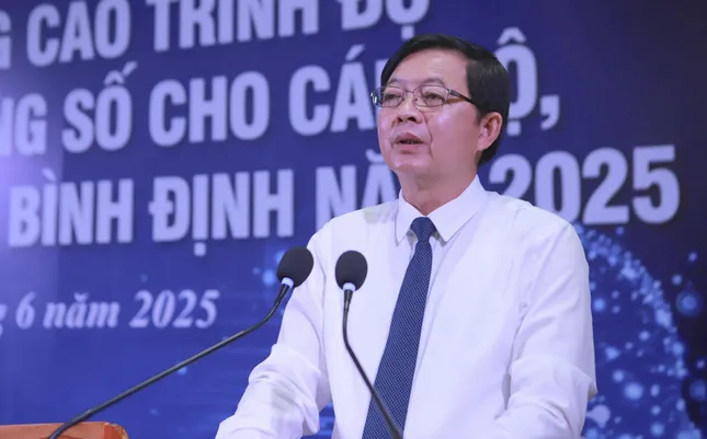 Hơn 6.900 cán bộ Bình Định hoàn thành khóa đào tạo kỹ năng số trước ngày vận hành bộ máy mới ảnh 4