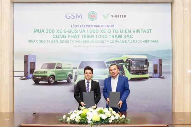 Xanh SM, V-GREEN Và CK Việt Nam hợp tác &apos;Điện hóa giao thông&apos; Nghệ An ảnh 1