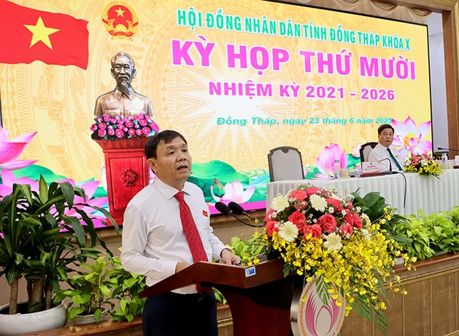HĐND tỉnh Đồng Tháp thông qua 31 Nghị quyết quan trọng ảnh 1