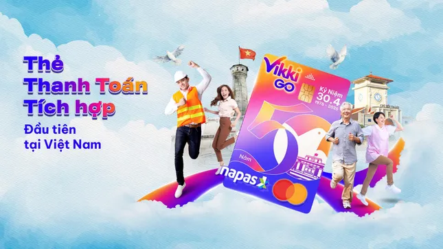 Hoàn tới 50% cho chủ thẻ Thanh toán tích hợp đầu tiên tại Việt Nam - VikkiGO ảnh 1