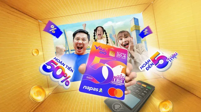 Hoàn tới 50% cho chủ thẻ Thanh toán tích hợp đầu tiên tại Việt Nam - VikkiGO ảnh 3