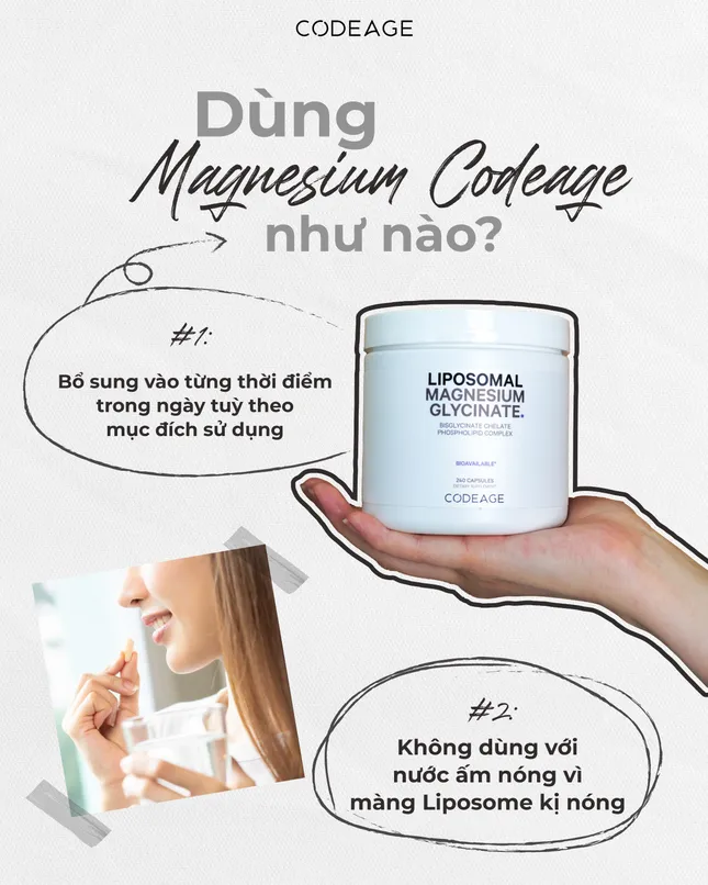 Bí quyết ngủ ngon từ TPBVSK Liposomal Magnesium Glycinate ảnh 3