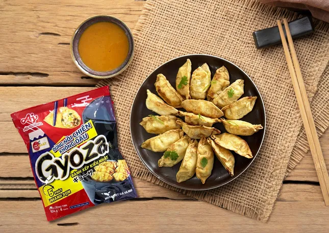 Bánh xếp Gyoza số 1 Nhật Bản của Ajinomoto đã nâng cấp phiên bản nồi chiên không dầu ảnh 3