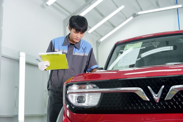 Cận cảnh dây chuyền sản xuất 200.000 xe/năm tại nhà máy VinFast Hà Tĩnh ảnh 13