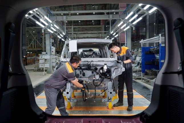 Cận cảnh dây chuyền sản xuất 200.000 xe/năm tại nhà máy VinFast Hà Tĩnh ảnh 9