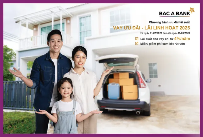Bac A Bank: Lãi vay chỉ từ 4,0%/năm với chương trình 'vay ưu đãi - lãi linh hoạt 2025' ảnh 2