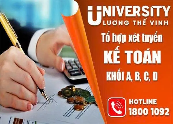 Xét tuyển Đại học ngành Kế Toán năm 2025 gồm 3 phương thức xét tuyển ảnh 2