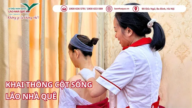 Phương pháp 'Khai thông cột sống' hỗ trợ điều trị đau do thoái hóa khớp tại Lão Nhà Quê ảnh 2