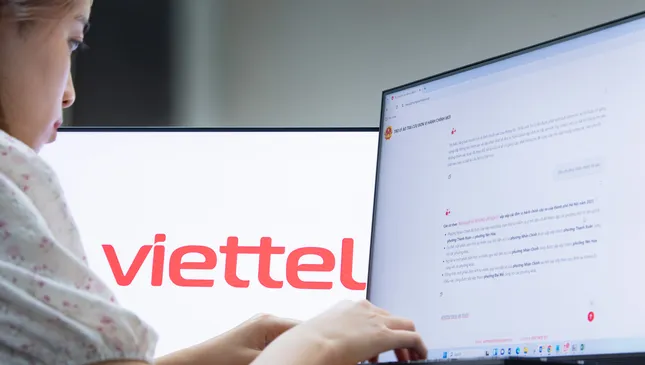 Người dân tra cứu đơn vị hành chính mới bằng trợ lý AI của Viettel ảnh 1