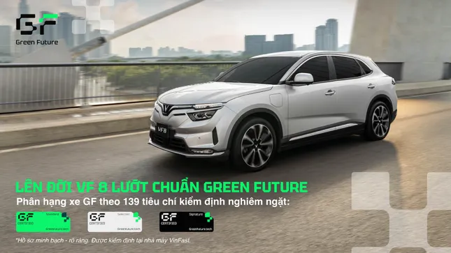 Green Future cung cấp xe vinfast vf 8 đã qua sử dụng được kiểm định minh bạch tại nhà máy ảnh 2