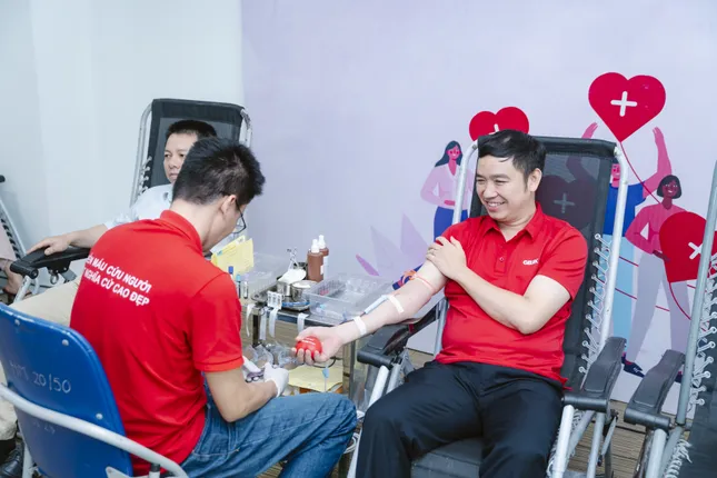 Tập đoàn GELEX tổ chức hiến máu tình nguyện nhân dịp kỷ niệm 35 năm thành lập ảnh 2