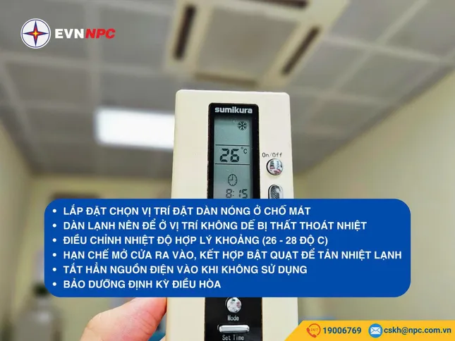 Mức tiêu thụ điện tăng vọt, EVNNPC cảnh báo thói quen sử dụng điện ảnh 3
