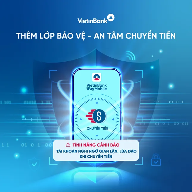 VietinBank ra mắt tính năng mới - Bảo vệ tài khoản với cảnh báo gian lận tức thời ảnh 1