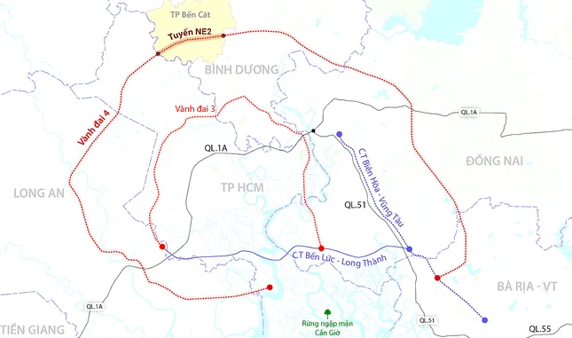 Dừng dự án ‘mắt thần’, triển khai siêu đô thị hơn 130.000 tỷ đồng dọc Vành đai 4 TPHCM ảnh 3