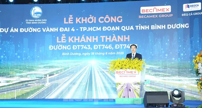 Bình Dương khởi công dự án đường Vành đai 4 hơn 21.000 tỷ đồng ảnh 2