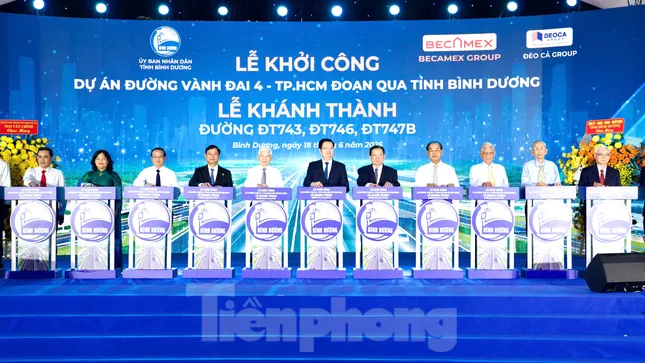 Bình Dương khởi công dự án đường Vành đai 4 hơn 21.000 tỷ đồng ảnh 3