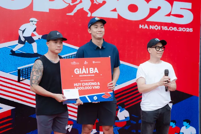 &apos;Lộ diện&apos; những nhà vô địch giải Pickleball Báo chí và Truyền thông - ACE Cup 2025 ảnh 14