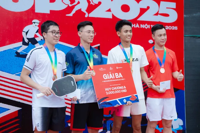&apos;Lộ diện&apos; những nhà vô địch giải Pickleball Báo chí và Truyền thông - ACE Cup 2025 ảnh 8