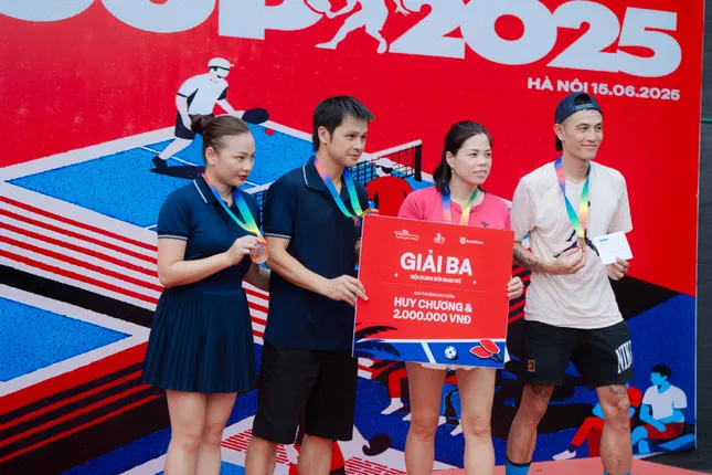&apos;Lộ diện&apos; những nhà vô địch giải Pickleball Báo chí và Truyền thông - ACE Cup 2025 ảnh 10