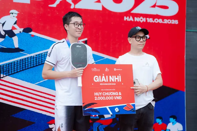 &apos;Lộ diện&apos; những nhà vô địch giải Pickleball Báo chí và Truyền thông - ACE Cup 2025 ảnh 13