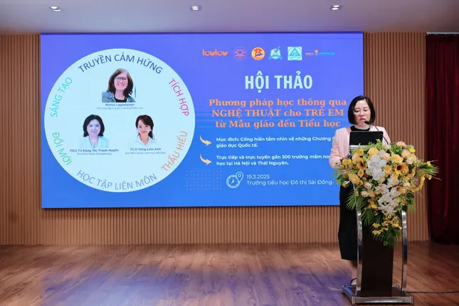 Hội thảo: Học thông qua nghệ thuật cho trẻ mầm non và tiểu học - Kết nối giáo dục sáng tạo ảnh 2